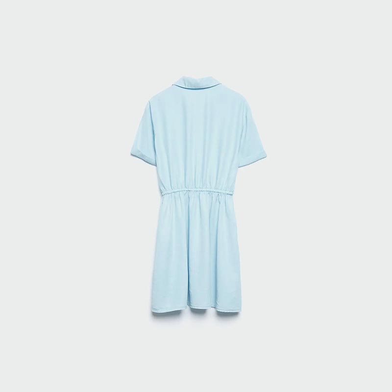 short sleeve shirt dress