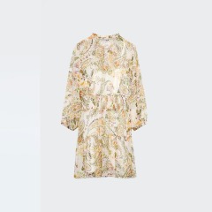 boho chiffon dress