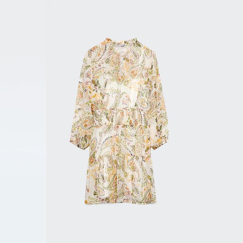 boho chiffon dress