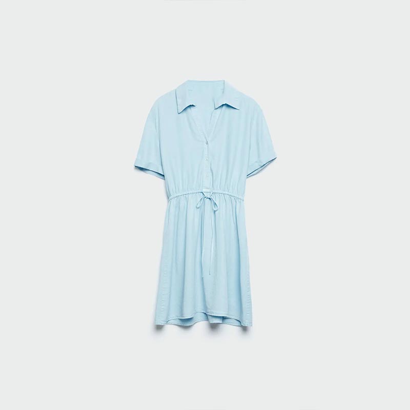 short sleeve shirt dress