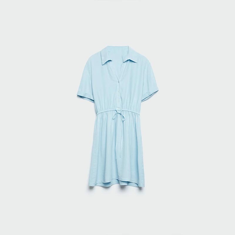 short sleeve shirt dress