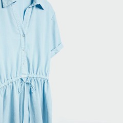 short sleeve shirt dress