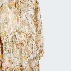 boho chiffon dress