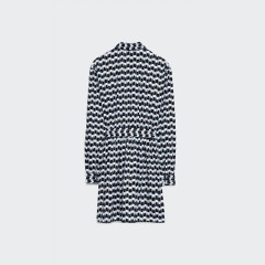 printed shirt dress
