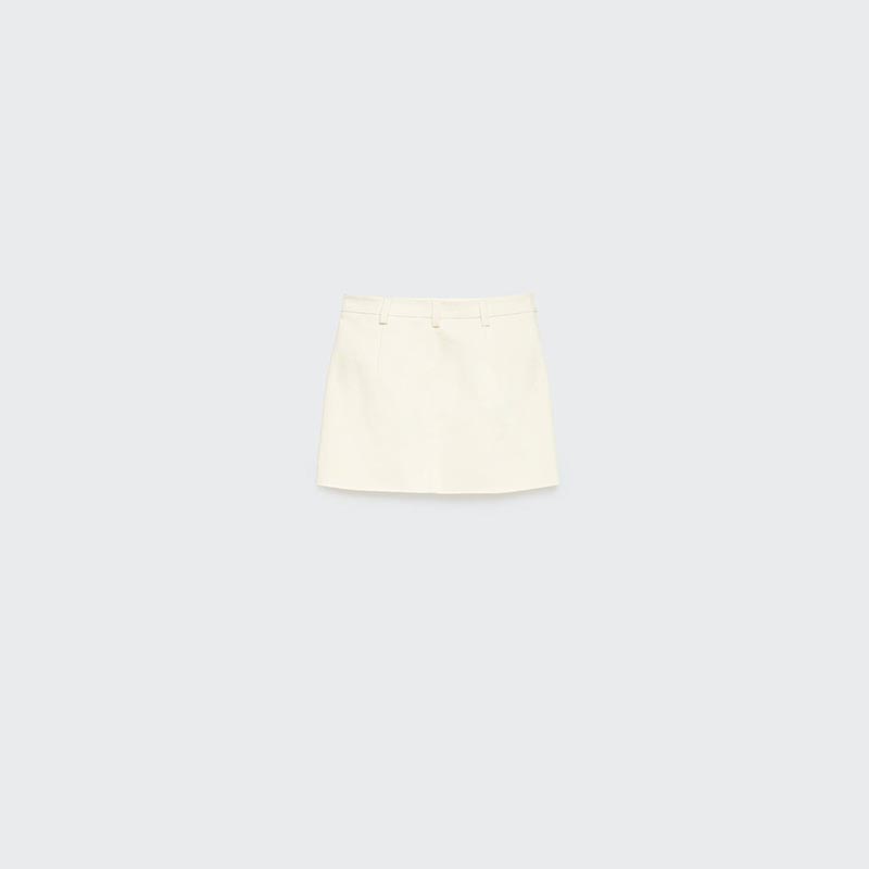 slit mini skirt