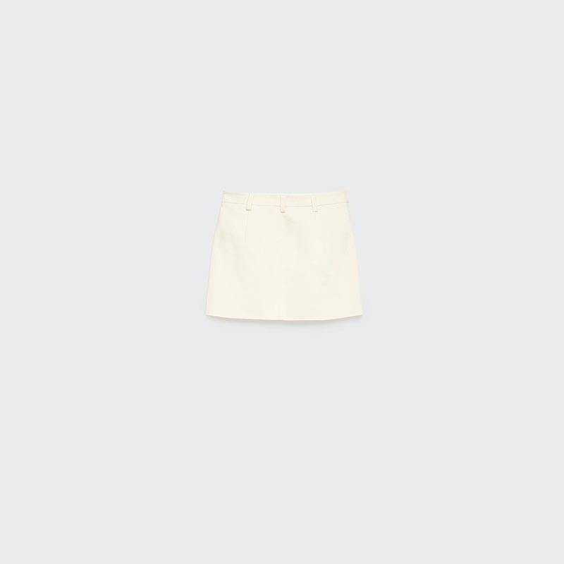 slit mini skirt