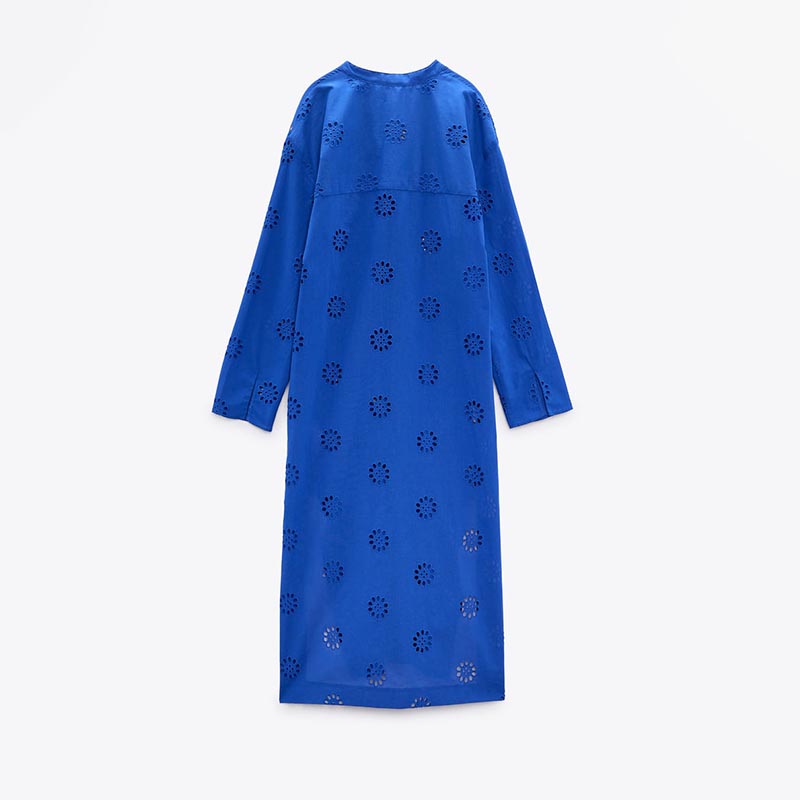 embroidered kaftan dress
