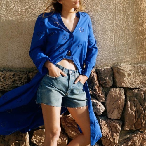 embroidered kaftan dress