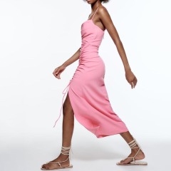 Ruched Midi Dress
