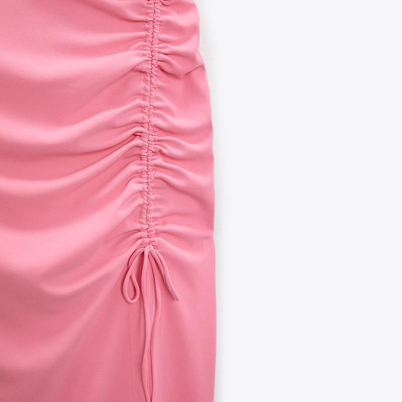 Ruched Midi Dress