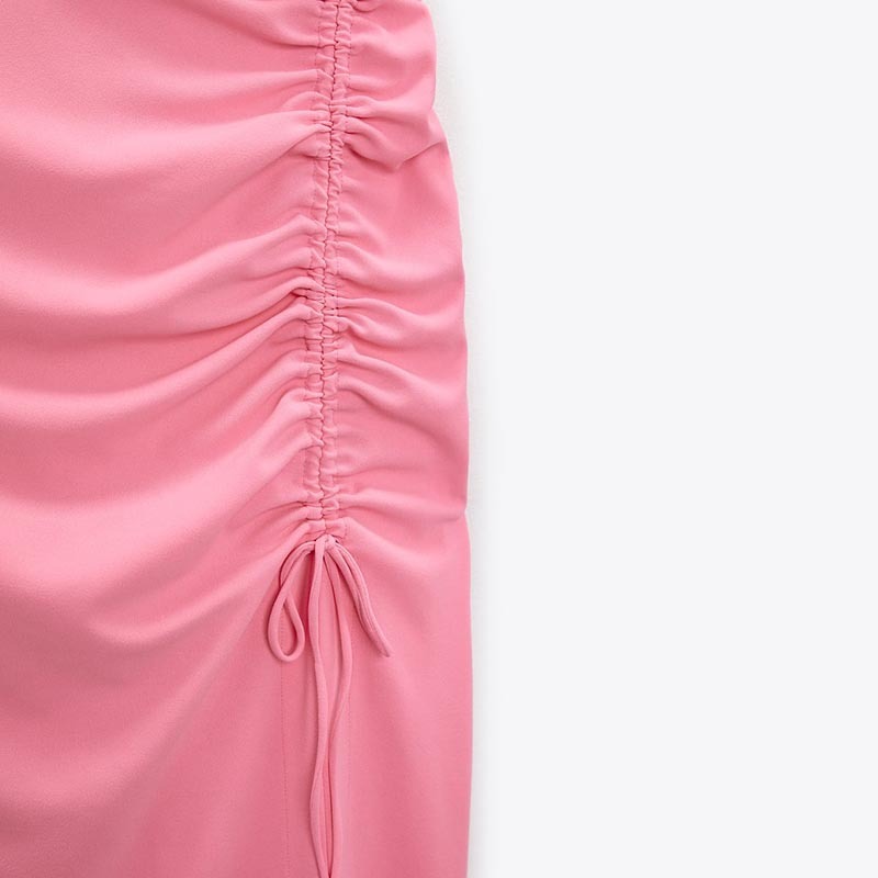 Ruched Midi Dress