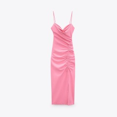 Ruched Midi Dress