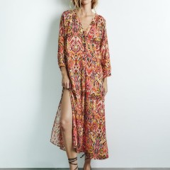 Printed Tunic Dress