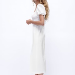 Linen Blend Dress