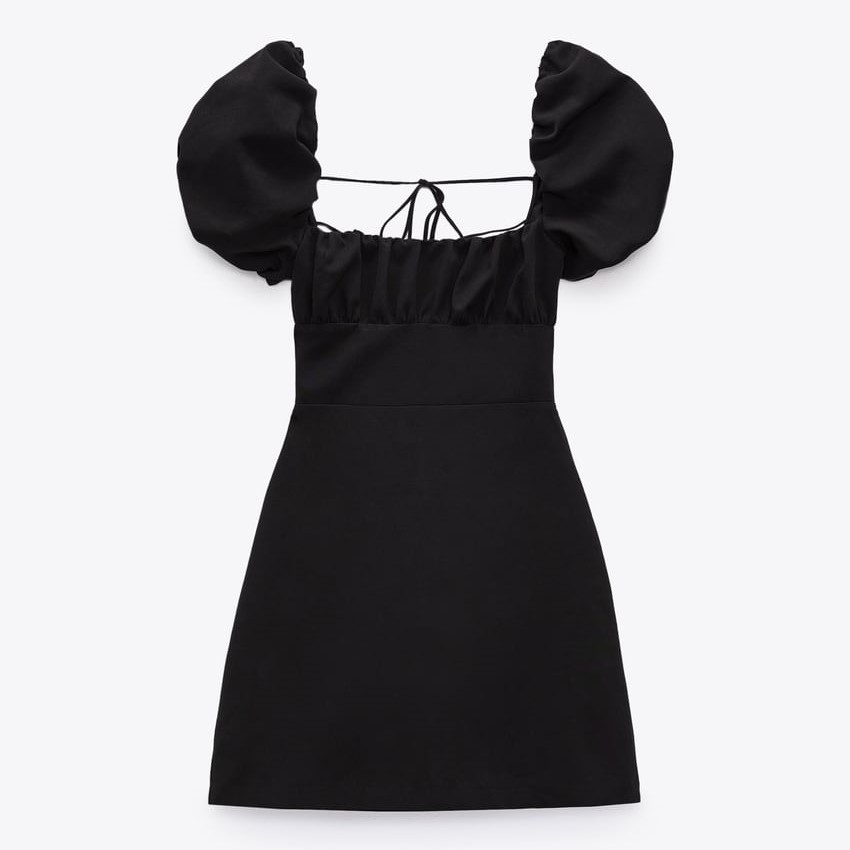 Linen Blend Dress