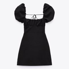 Linen Blend Dress
