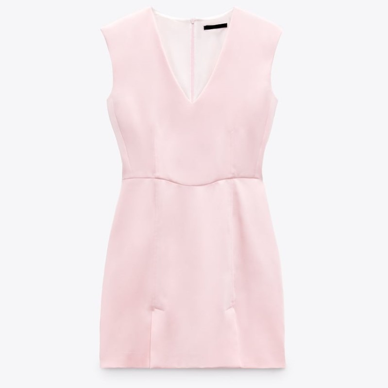 Satin Mini Dress