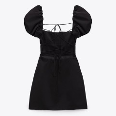 Linen Blend Dress
