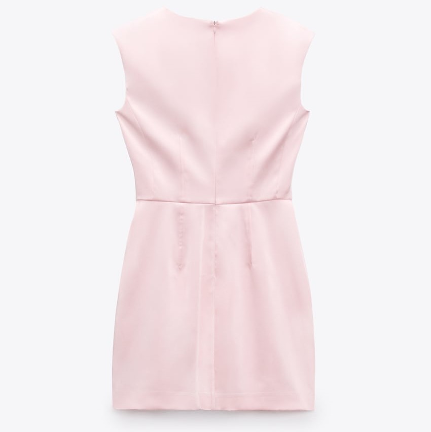 Satin Mini Dress