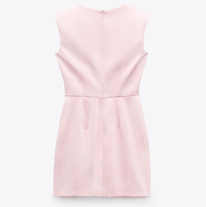 Satin Mini Dress