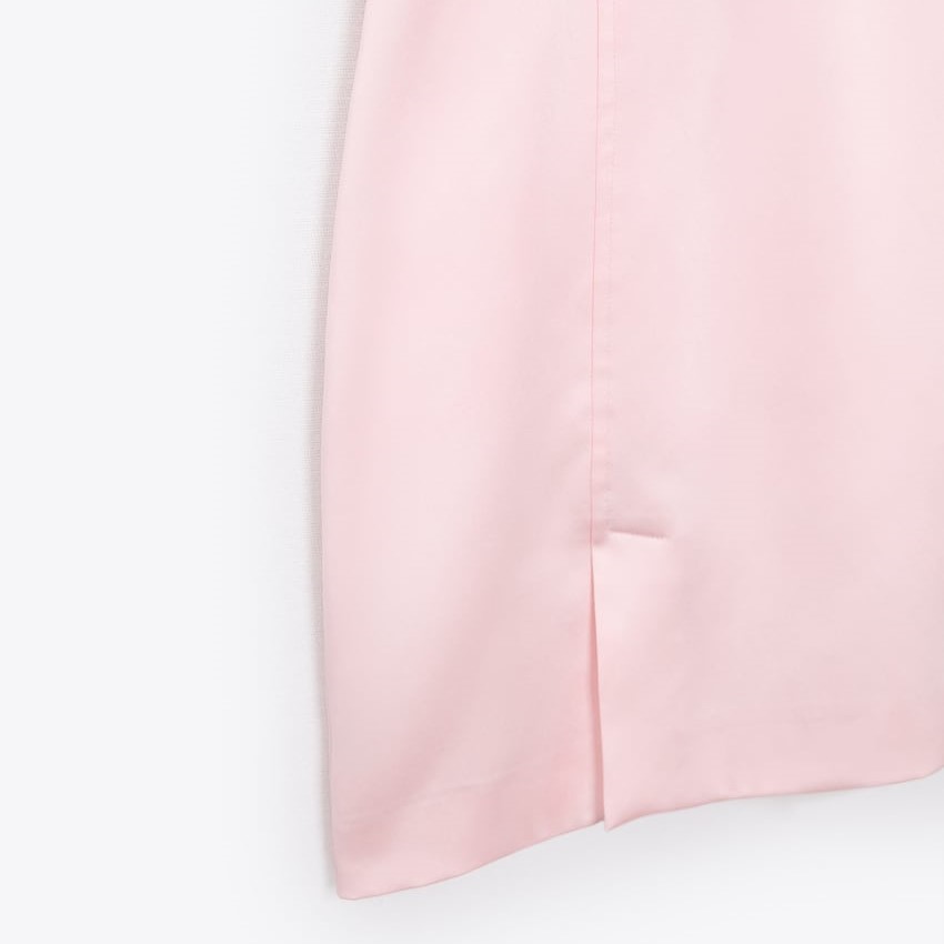 Satin Mini Dress