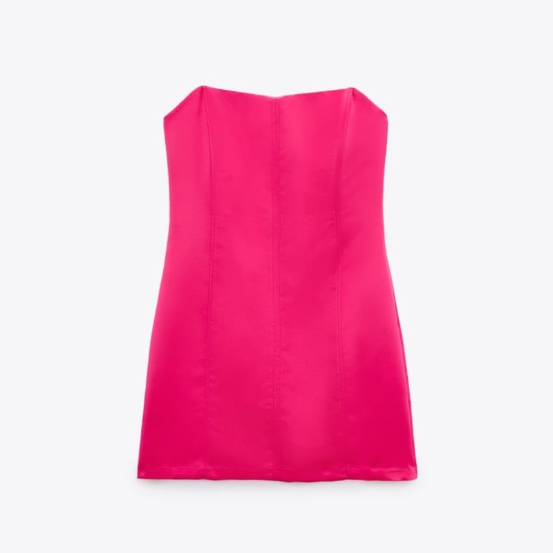 Satin Mini Dress