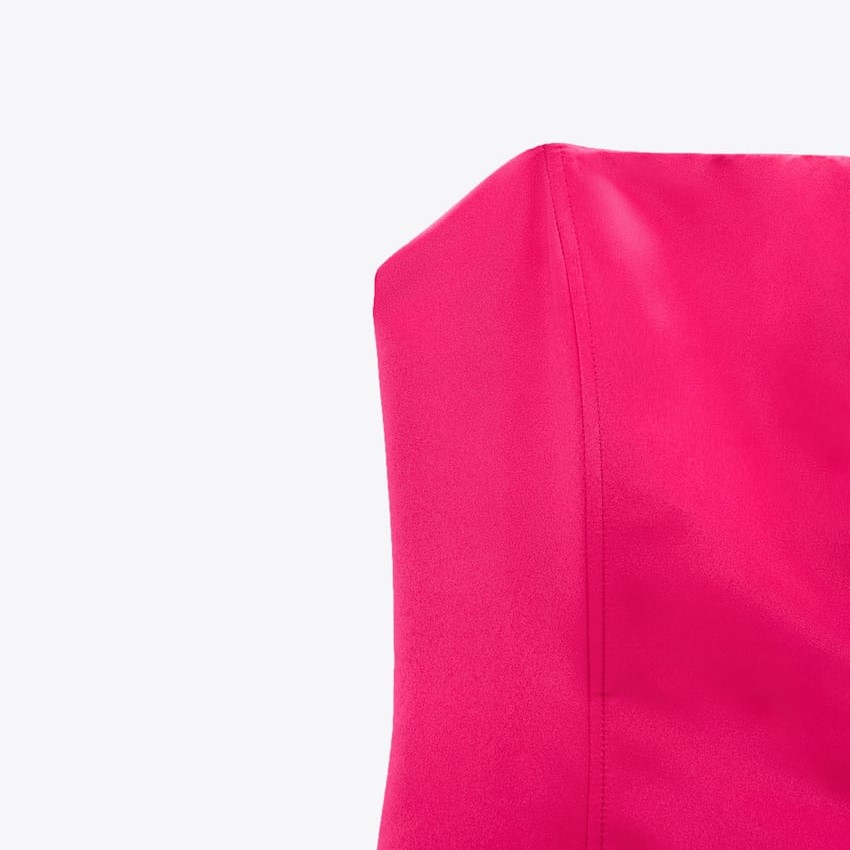 Satin Mini Dress