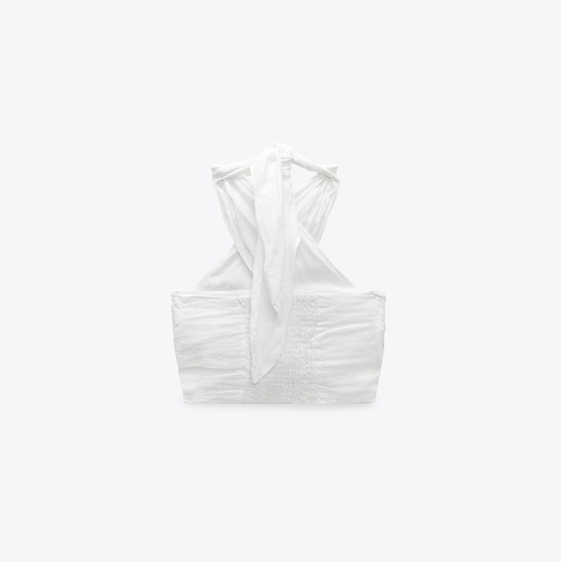Short Linen Top