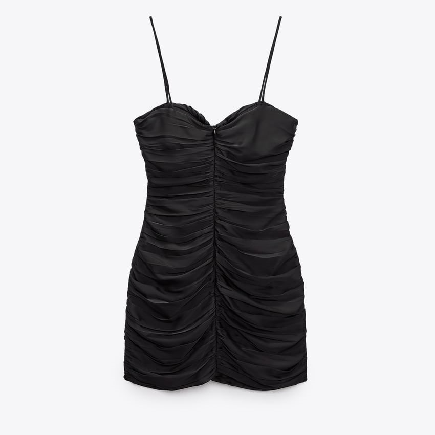 Mini Dress With Draped Detail