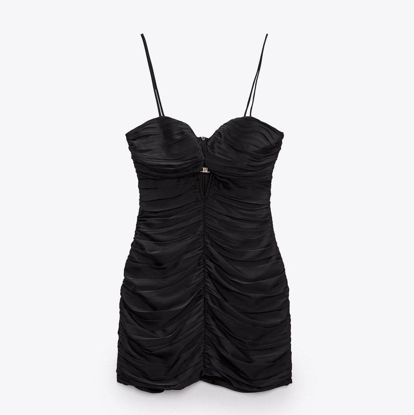 Mini Dress With Draped Detail