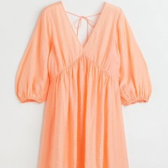V neck dress