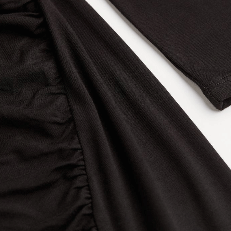 Slim High Neck Dress