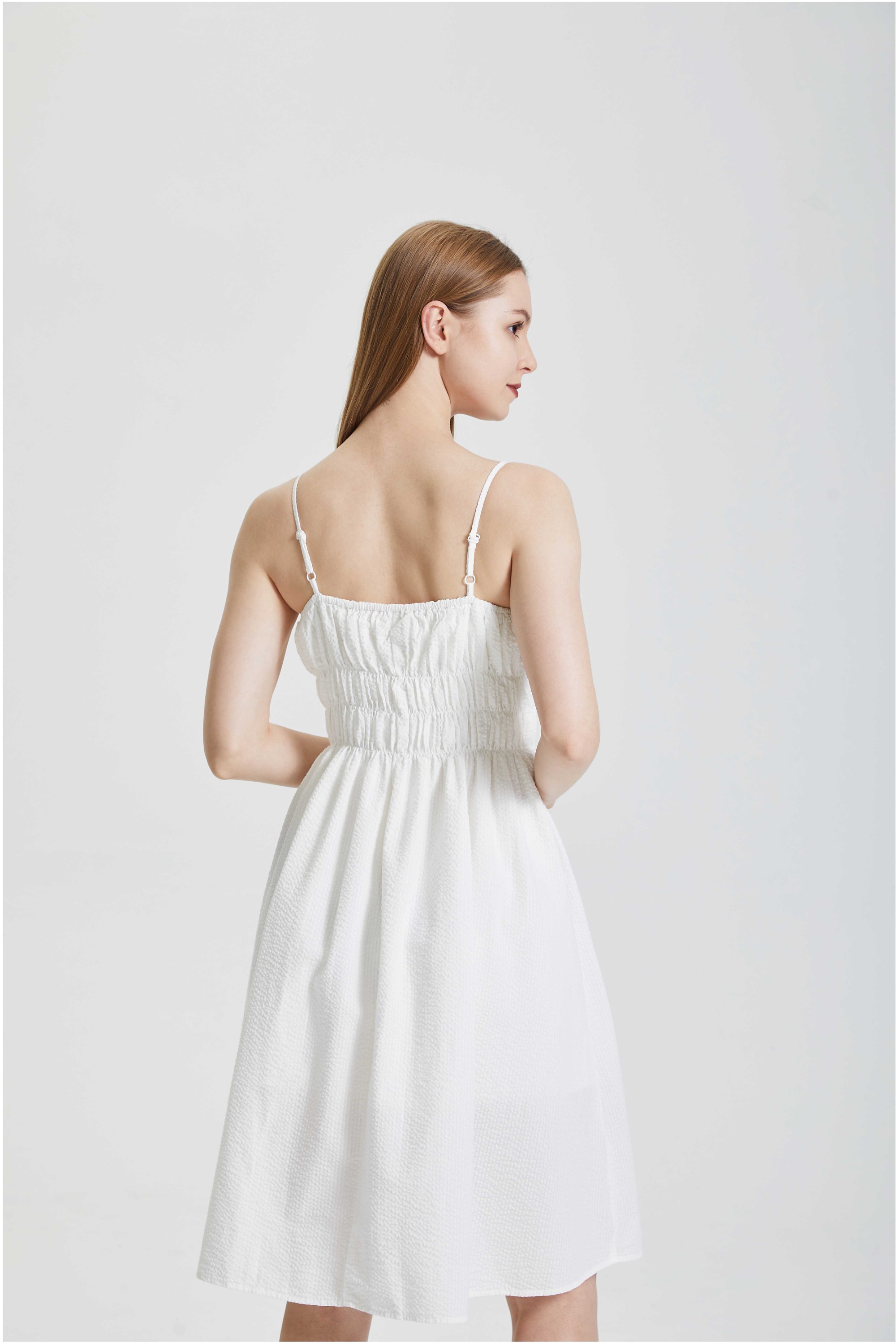 Gentle Holiday Style Strap Dress