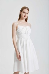 Gentle Holiday Style Strap Dress