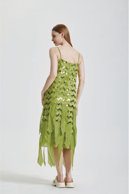 Tassel strap dress