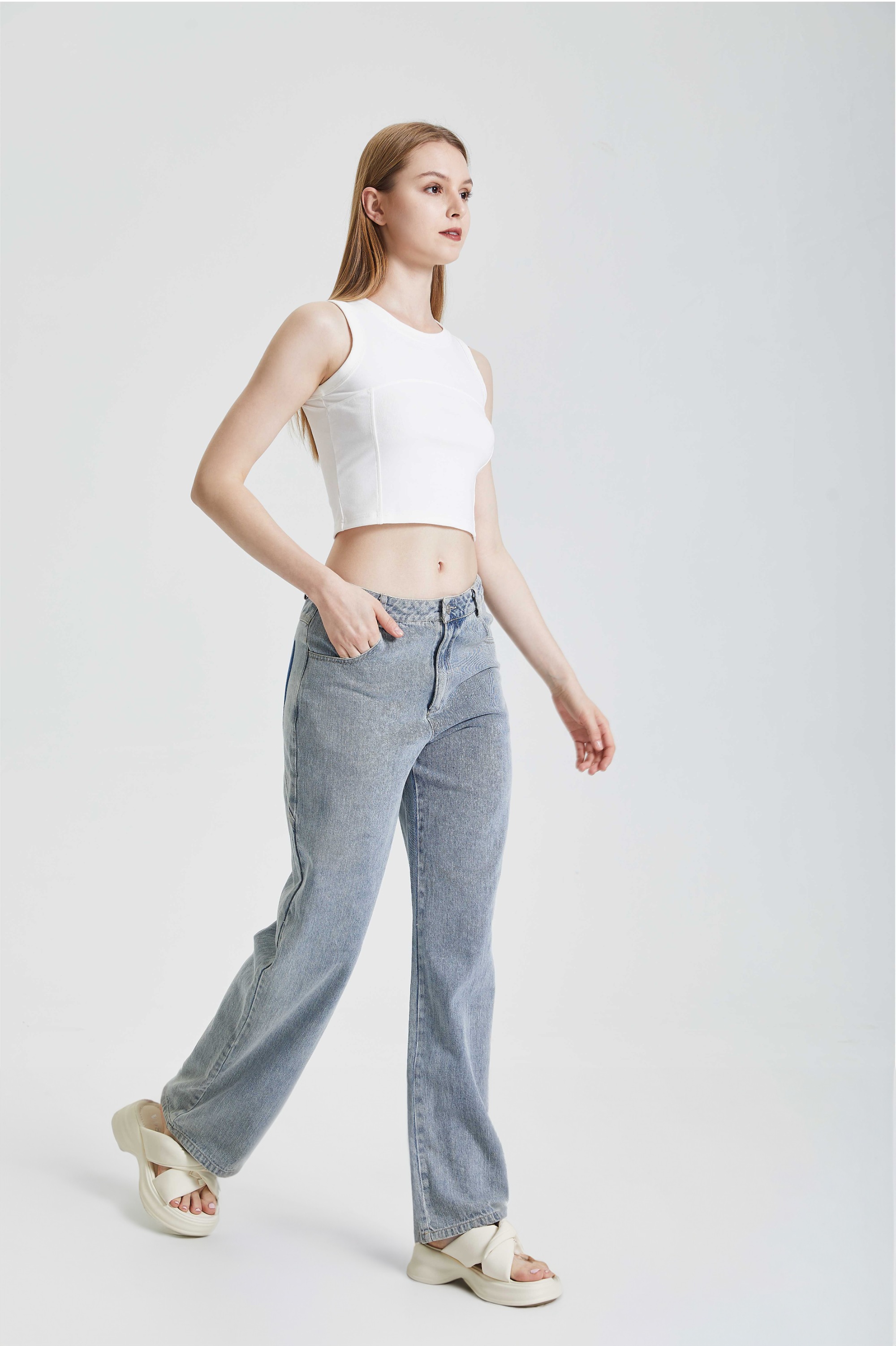 Vintage Wide Leg Jeans