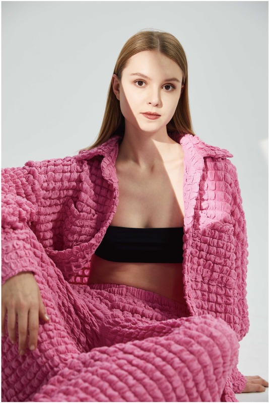 Suit, coat, underwear, straight leg pants set