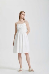 Gentle Holiday Style Strap Dress
