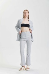 Suit, coat, underwear, straight leg pants set