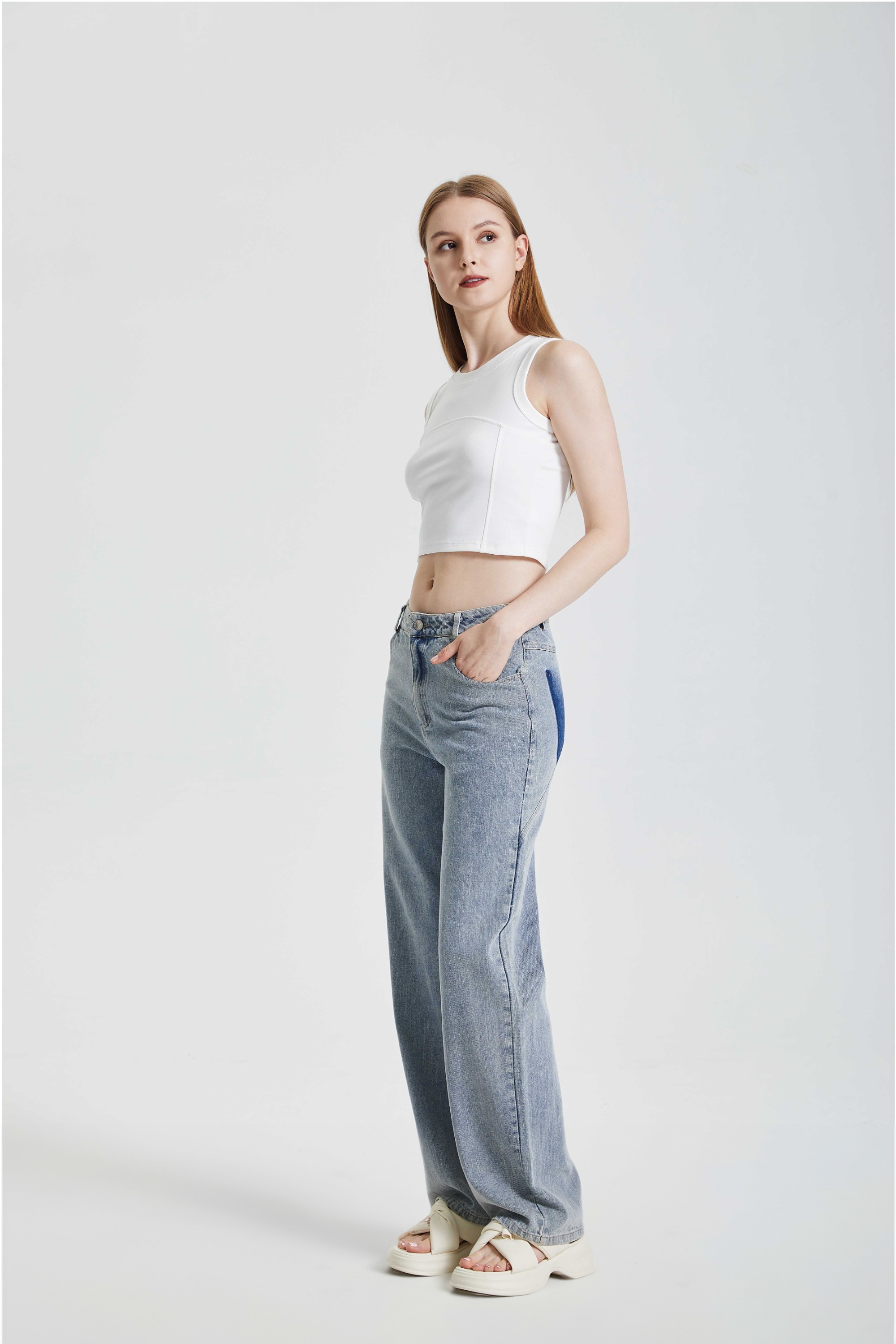 Vintage Wide Leg Jeans