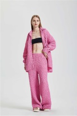 Suit, coat, underwear, straight leg pants set