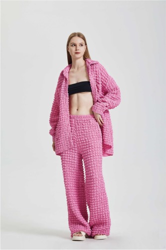 Suit, coat, underwear, straight leg pants set