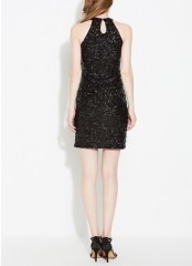 Sleeveless Sequin Dress