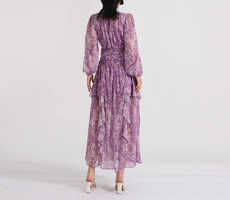 High Waisted Ear Fringed Dress