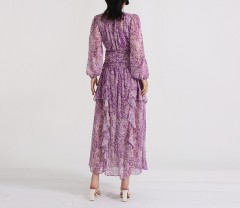 High Waisted Ear Fringed Dress