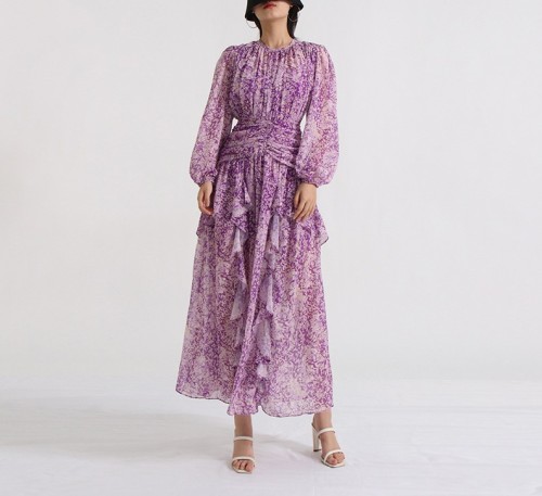 High Waisted Ear Fringed Dress