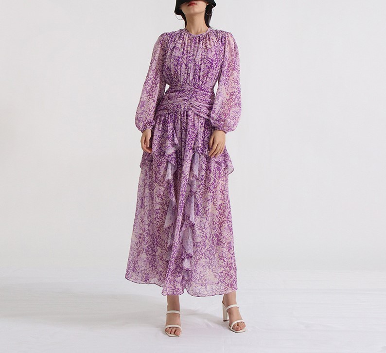 High Waisted Ear Fringed Dress