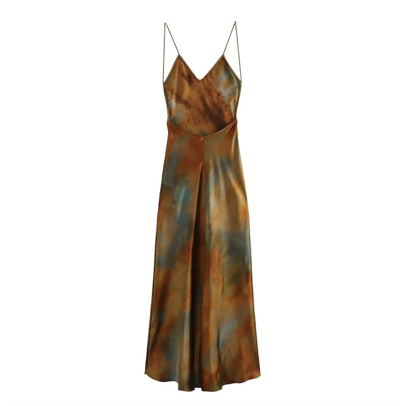 Vintage Printed Dress