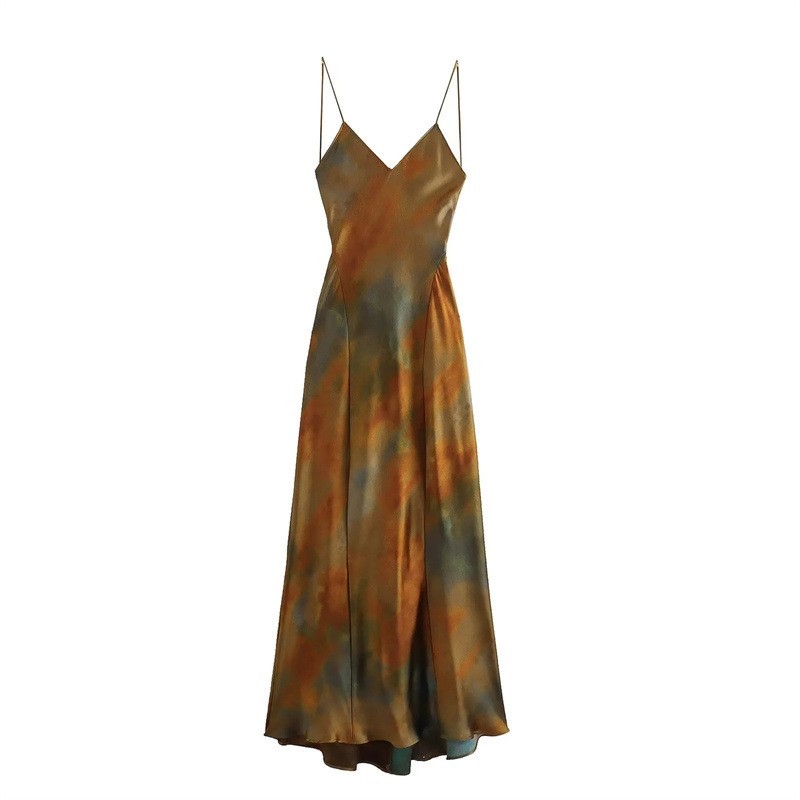 Vintage Printed Dress
