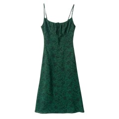 Printed Strap Dress